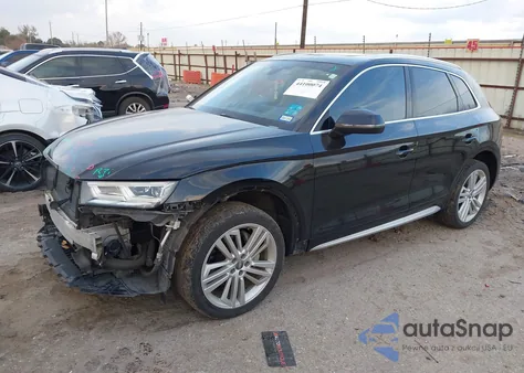 2018 Audi Q5 2.0T Premium/2.0T Tech Premium из США, поврежденный, VIN WA1BNAFY6J2133164